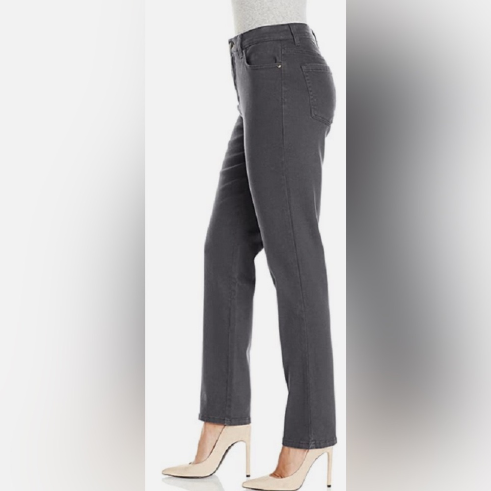 Gloria Vanderbilt Original Slimming Amanda Jeans Ashfall Charcoal Pants